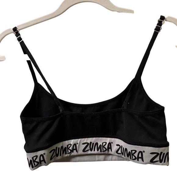 Zumba black/ grey sports bra - Picture 2 of 2